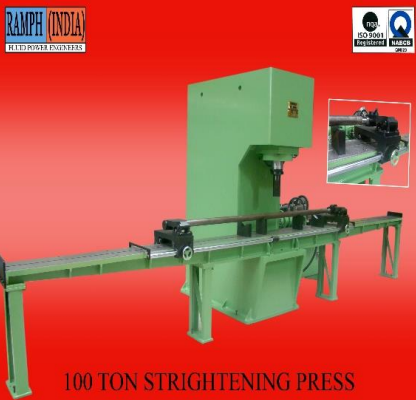 RAMPH INDIA - Service - Rod Straightening Press